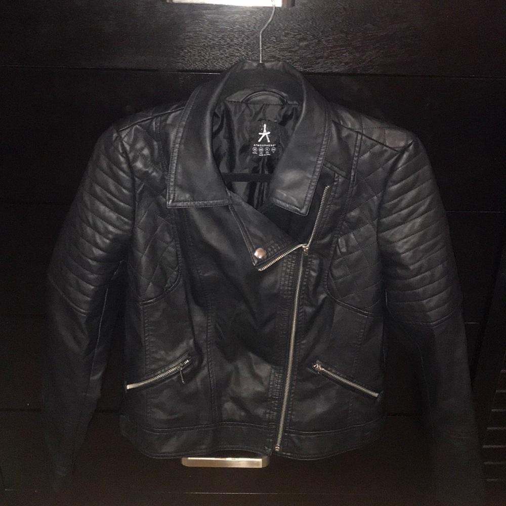 Atmosphere vegan leather jacket